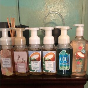 NWT Bath & Body Works 6 Pc Bundle Hand Soap